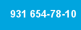 931 654-78-10
